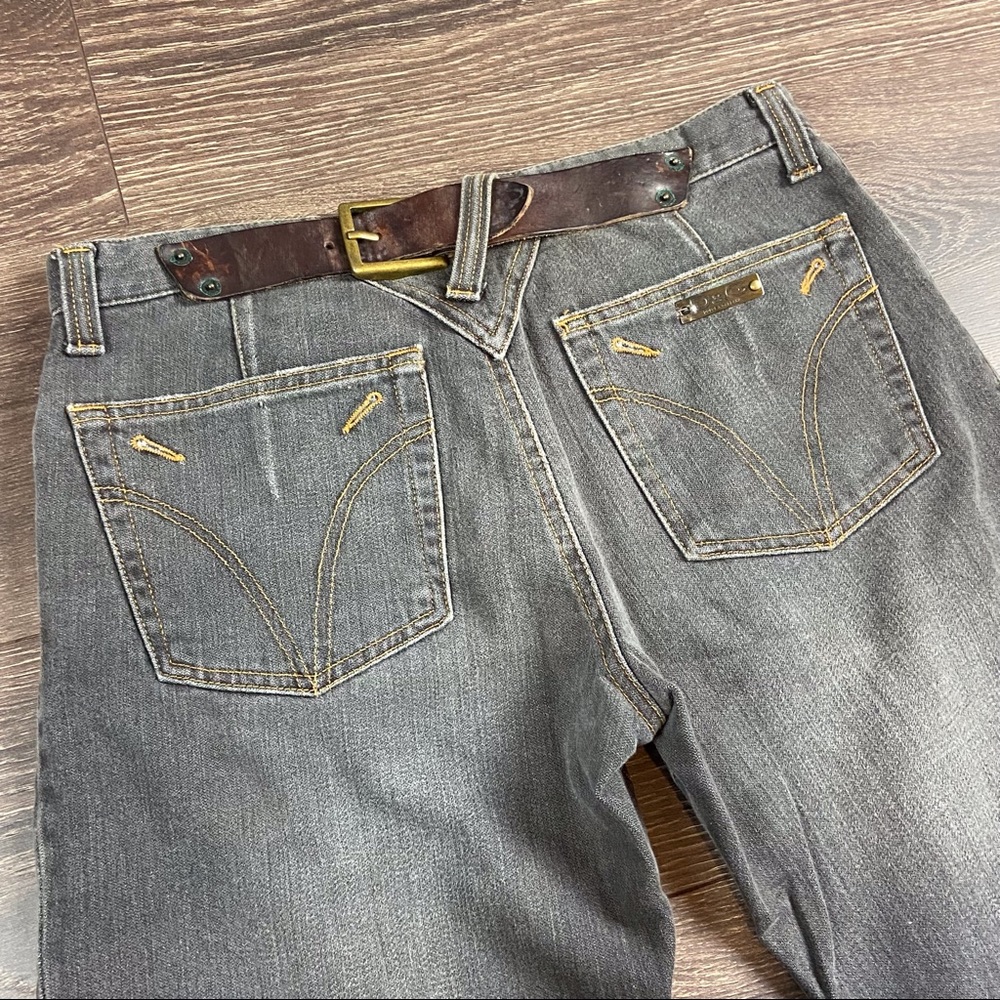 Dolce & Gabbana Ittierre Spa Men’s Status Bronze Vintage Jeans Size 33X47 - Picture 7 of 15
